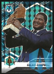 2021 Panini Mosaic Mosaic Genesis #270 Calais Campbell MOY